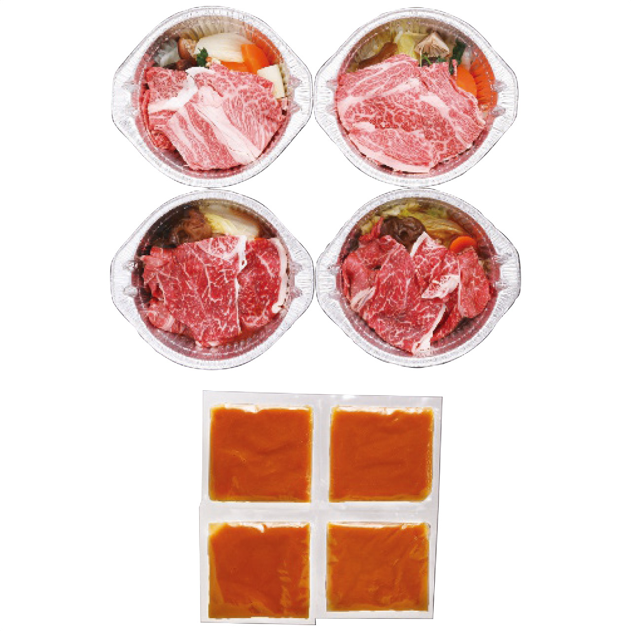 米沢牛すき焼鍋