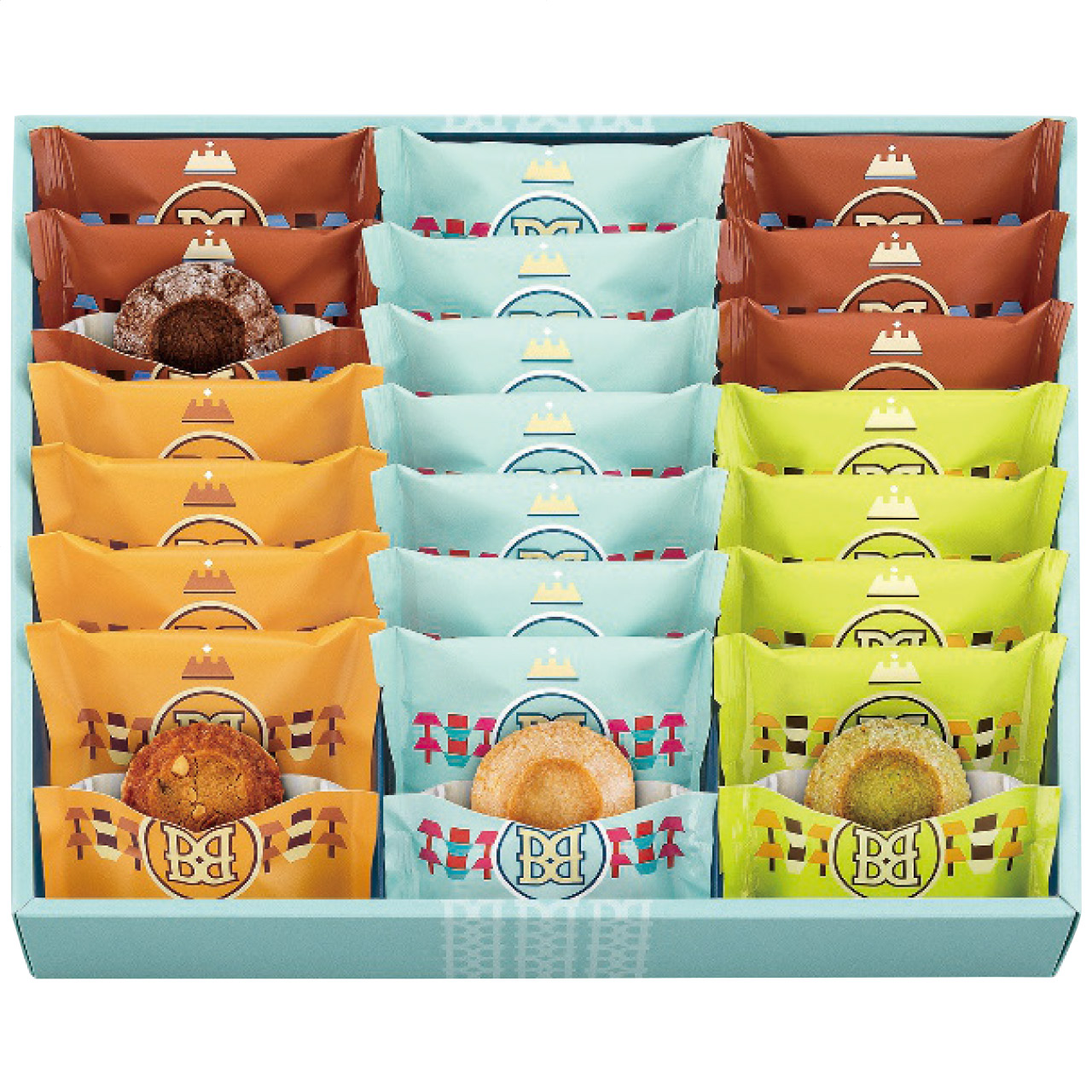 バターステイツクッキー4種(24個入) BN24