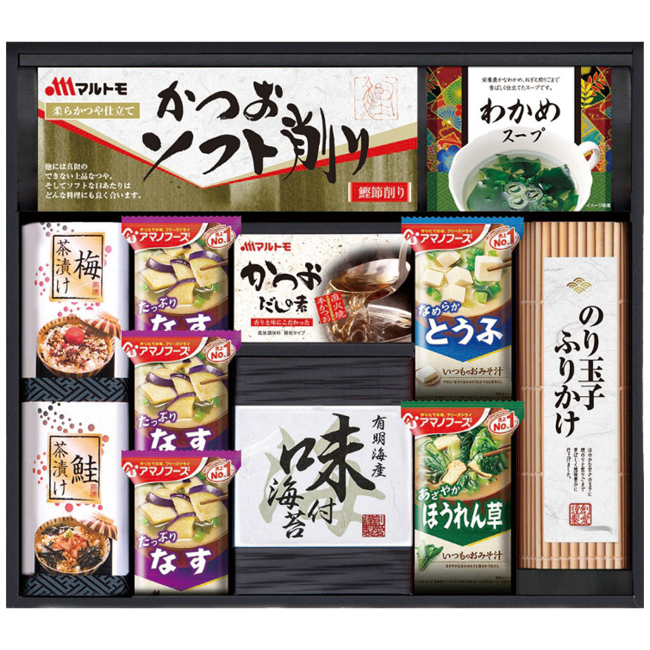 アマノフリーズドライみそ汁＆食卓詰合せ AMC-40P