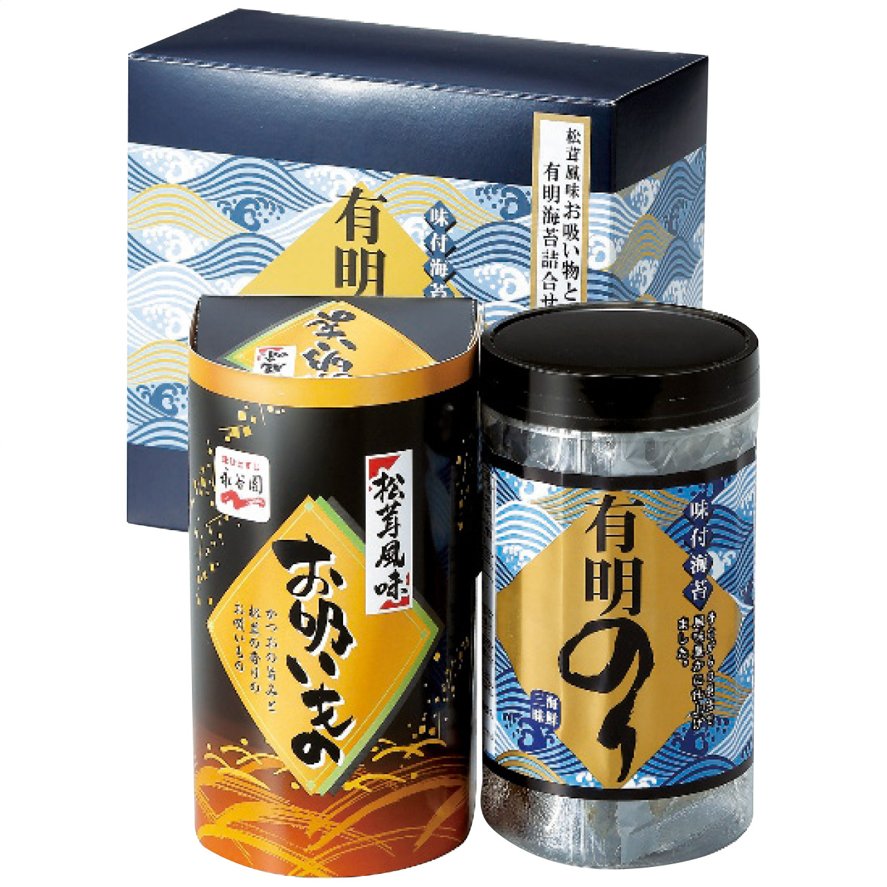 有明のり・永谷園松茸風味お吸い物詰合せ ZFA-10