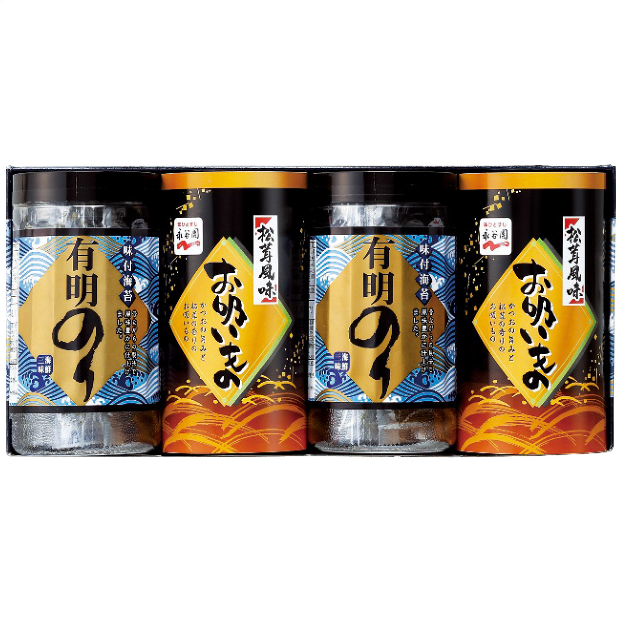 有明のり・永谷園松茸風味お吸い物詰合せ ZFA-20