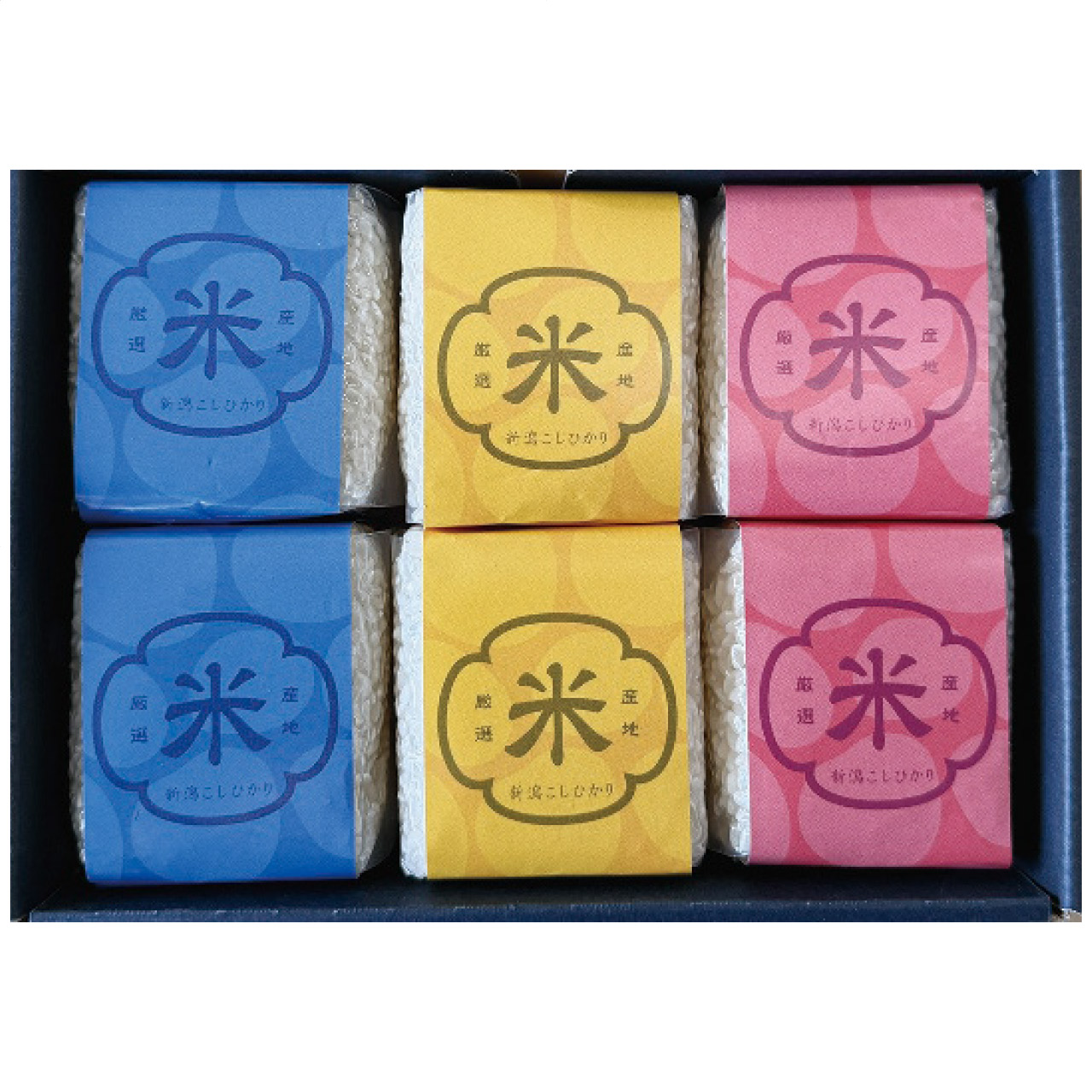 五つ星マイスター厳選 新潟県産こしひかり味わいギフトセット SIKI-4000