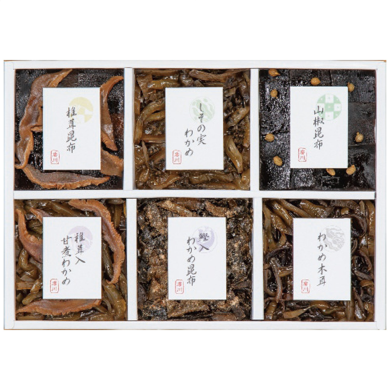 御昆布 佃煮6品詰合せ 200-44