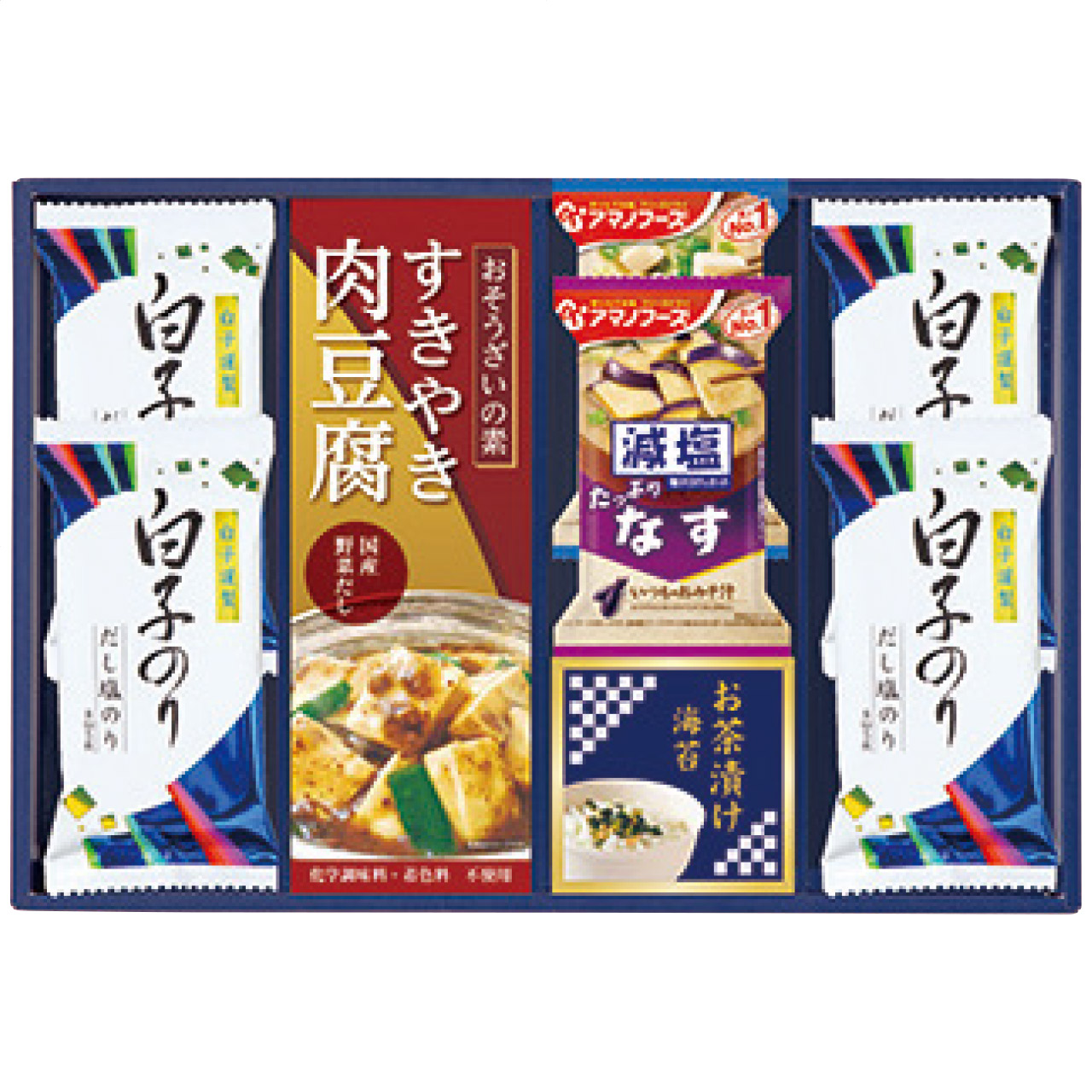 キッコーマン＆アマノフーズ＆白子のり詰合せ 6382-30
