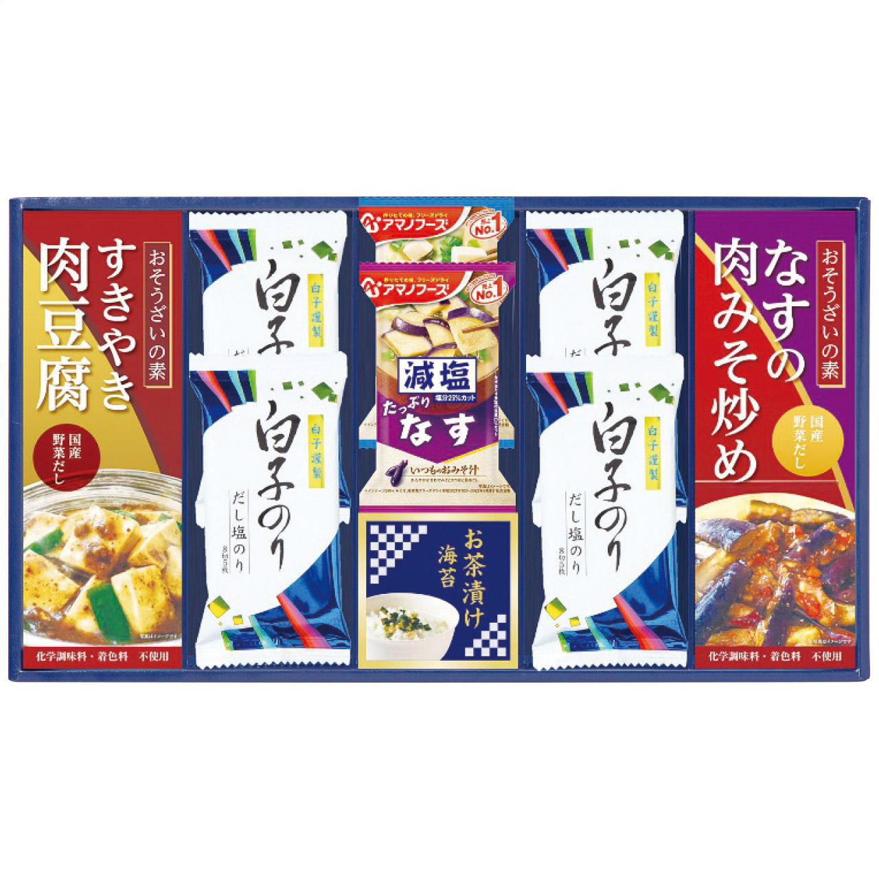 キッコーマン＆アマノフーズ＆白子のり詰合せ 6383-40