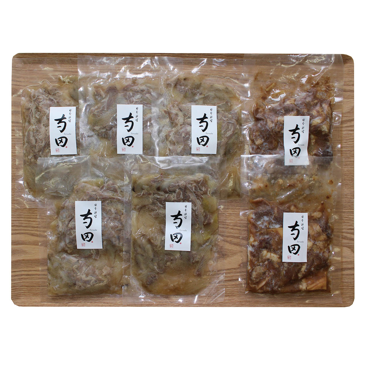 敬老祝 日本料理寺田 寺田繁監修 国産牛の牛丼と牛すじ煮込み