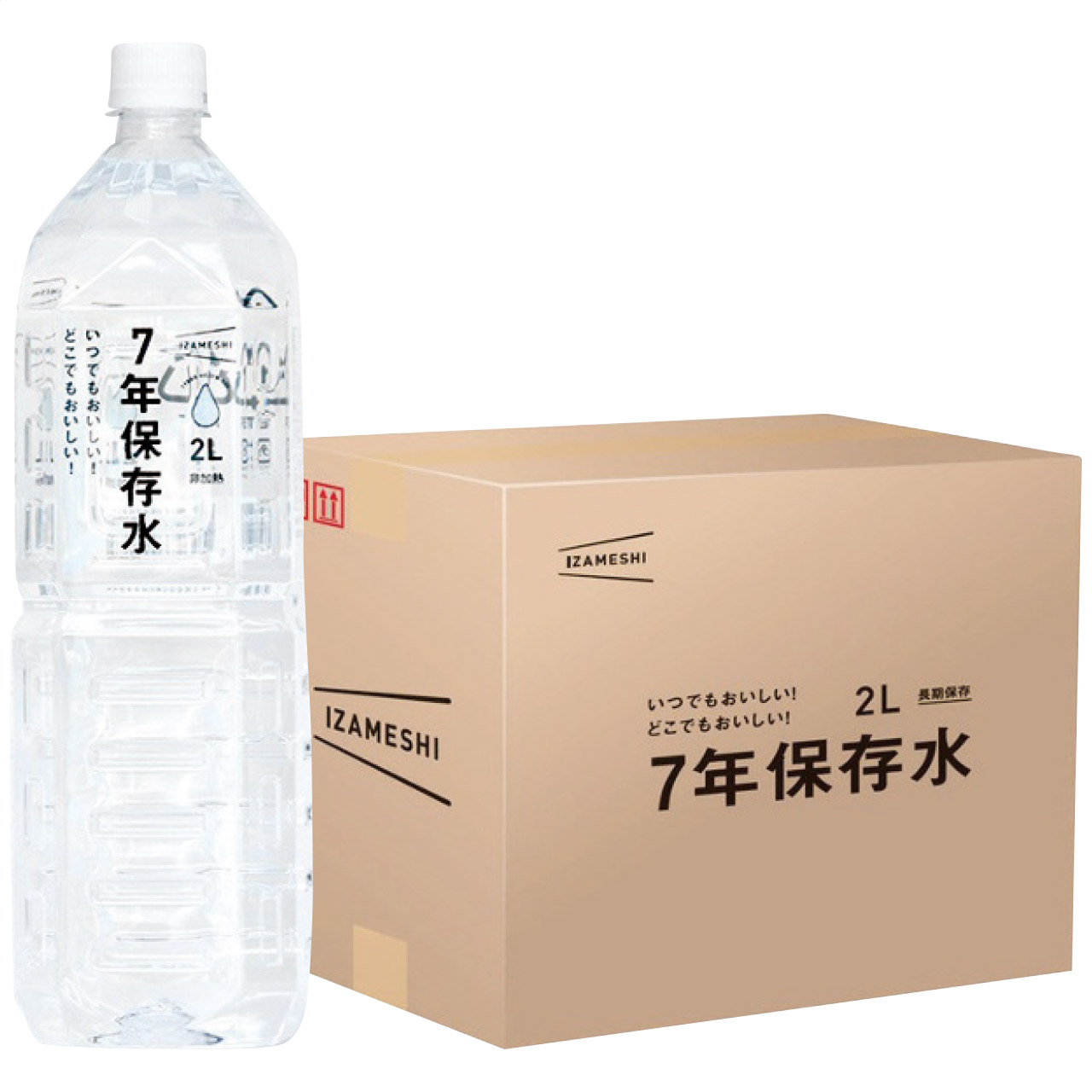 7年保存水2l(6本入)