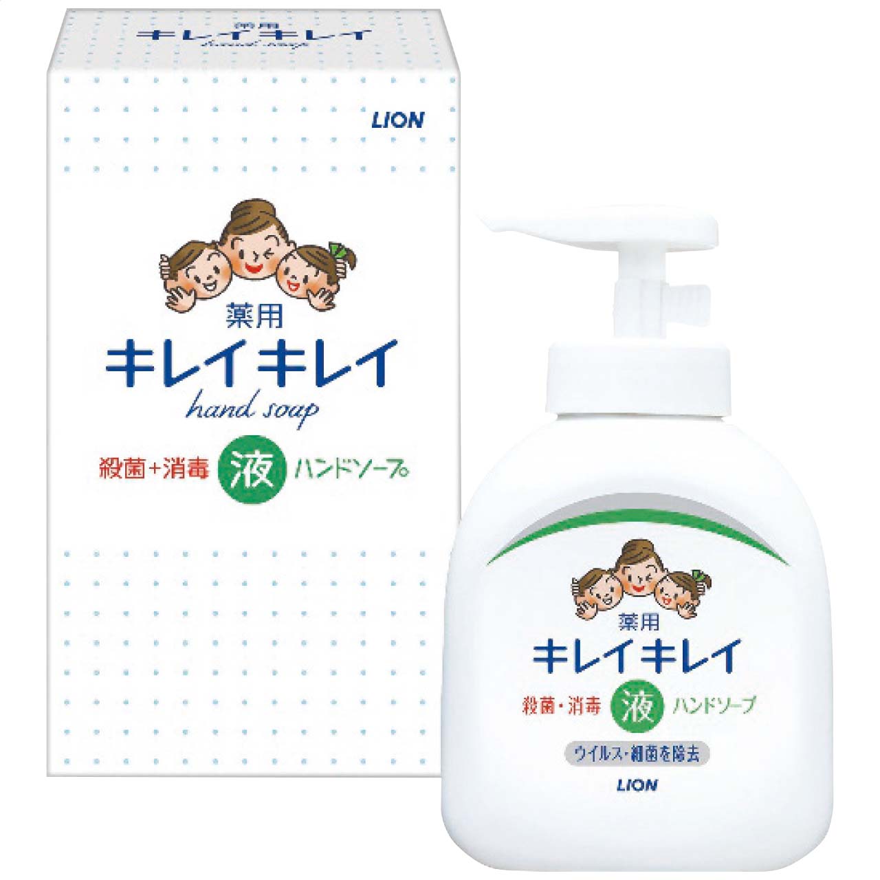 キレイキレイ薬用液体ハンドソープ250ml(箱入)