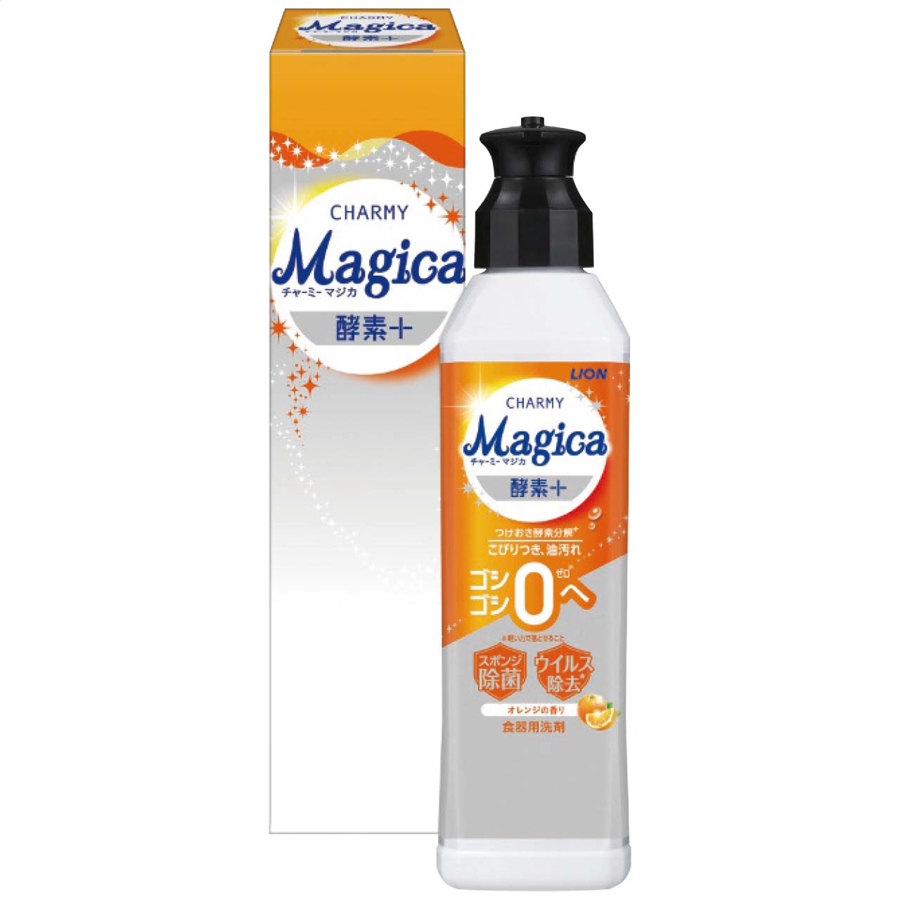 チャーミーMagica酵素プラス オレンジ220ml(箱入)