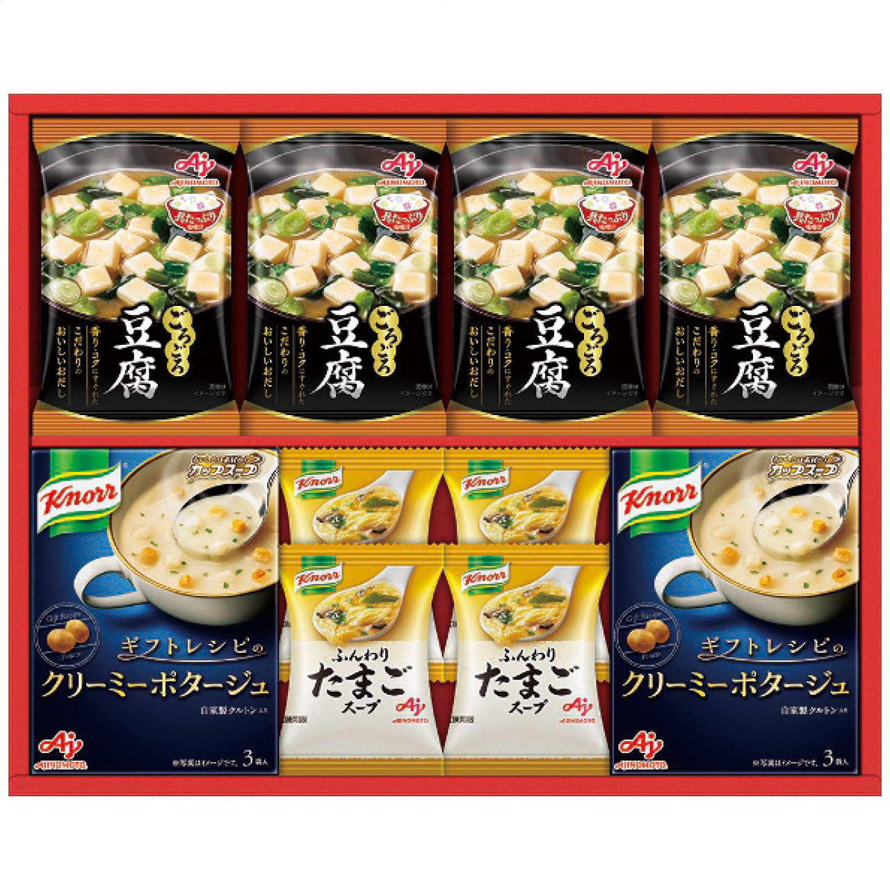 具たっぷり味噌汁＆クノールスープギフト FDM-30D
