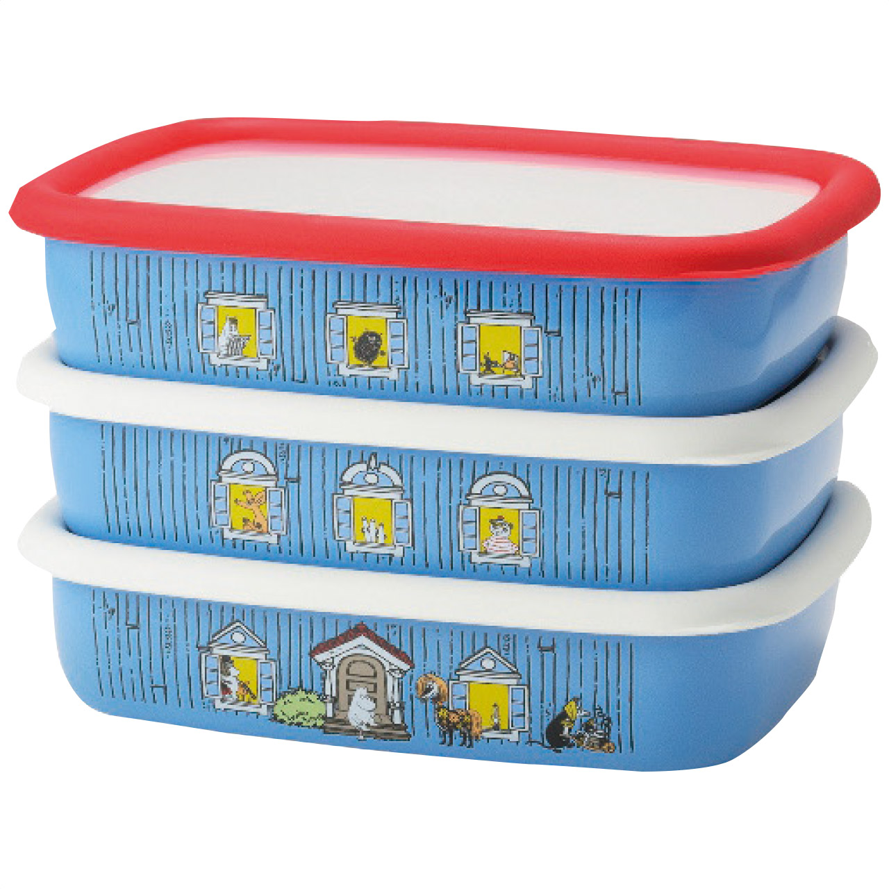 浅型角容器Mサイズ3点セット