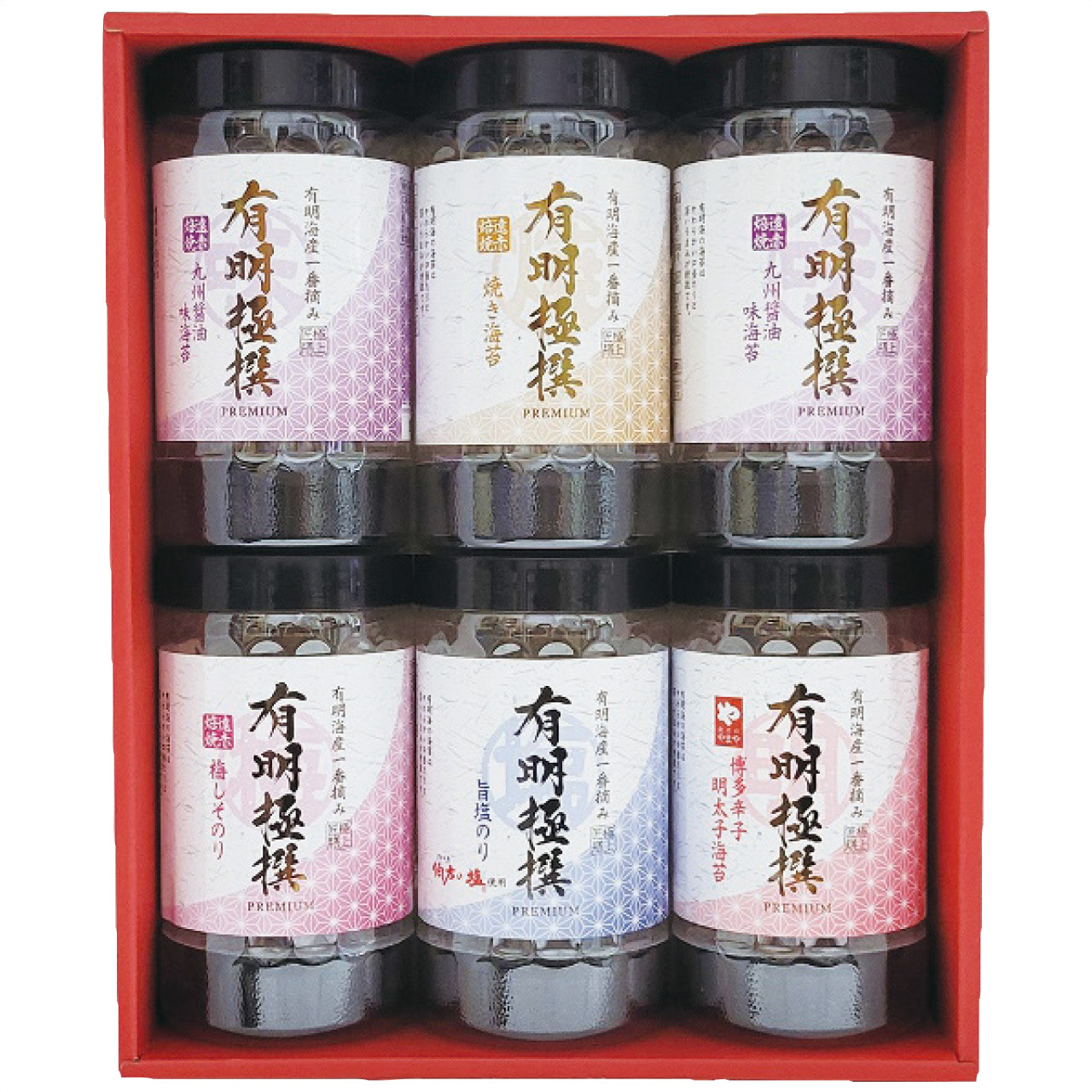 有明極撰一番摘み海苔卓上詰合せ ANY-35