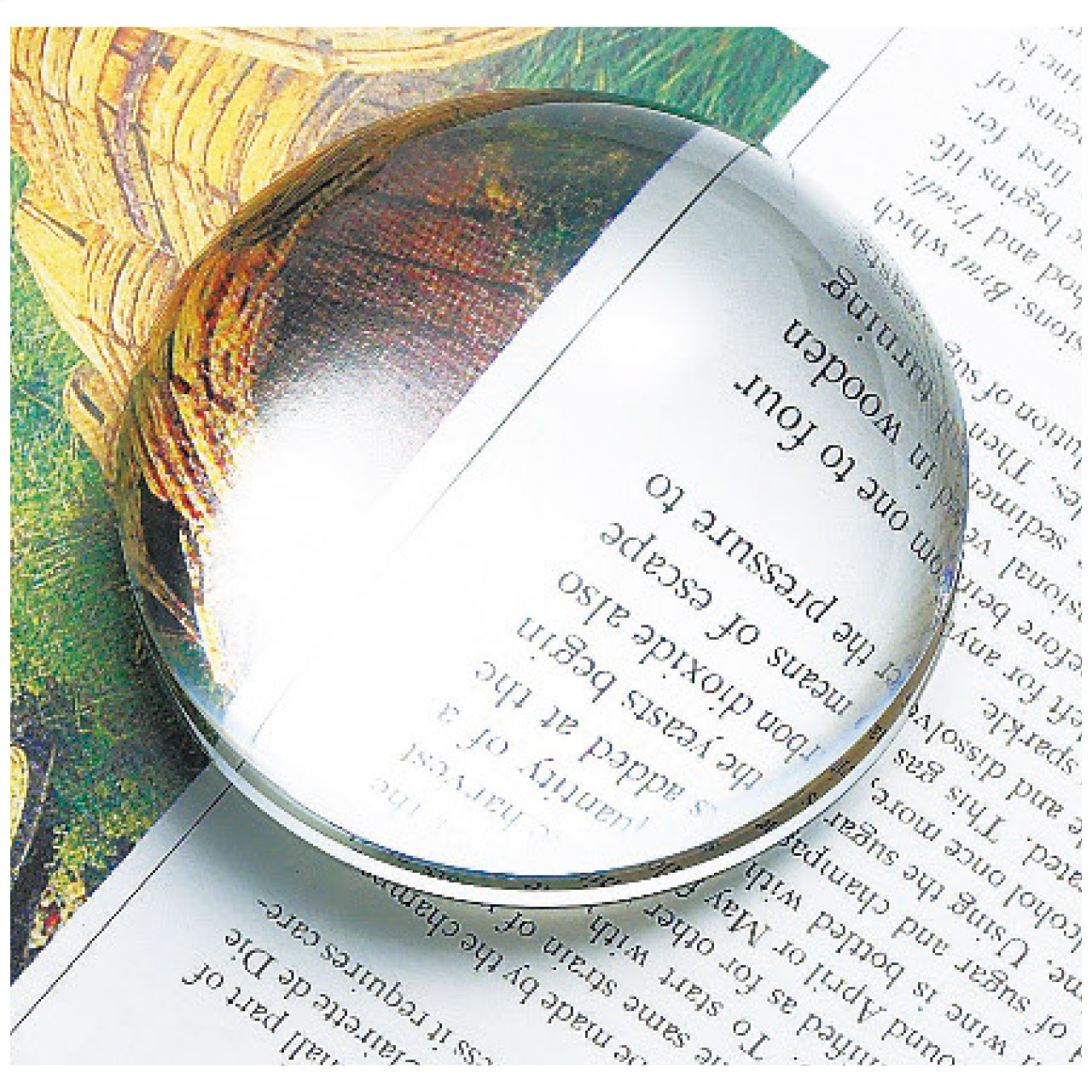 ルーペ ペーパーウェイト