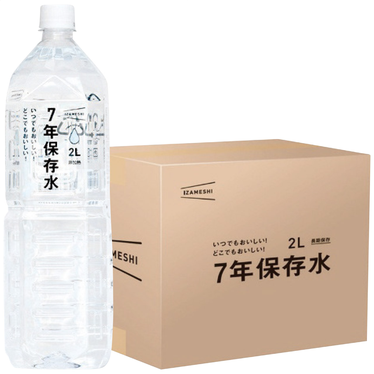 7年保存水2l(6本入)