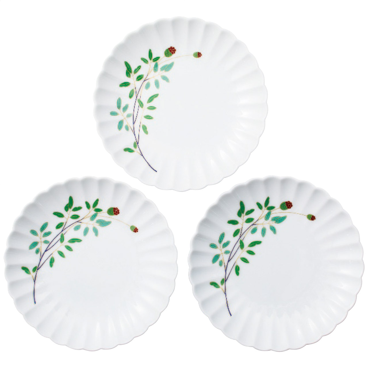 われもこう 三つ組銘々皿