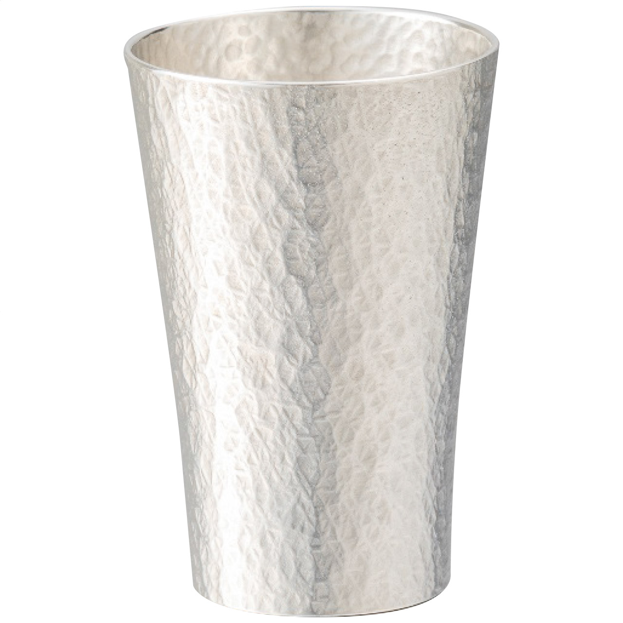 錫製タンブラー225ml 六花(中)