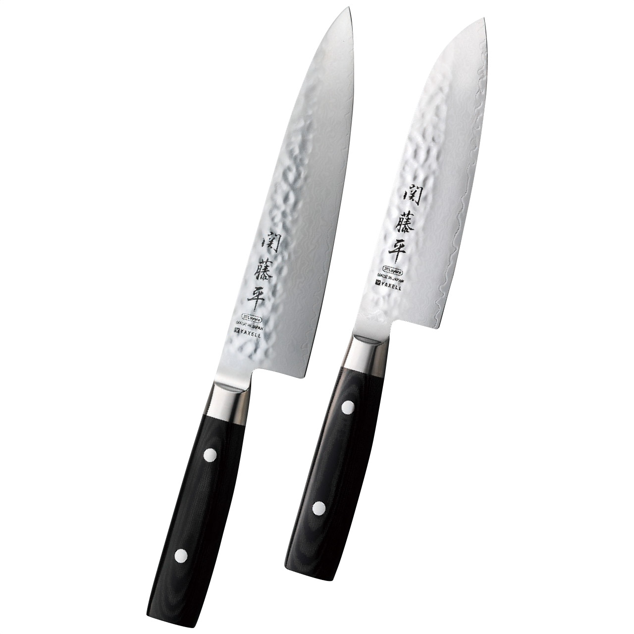 ダマスカス鋼包丁2本セット