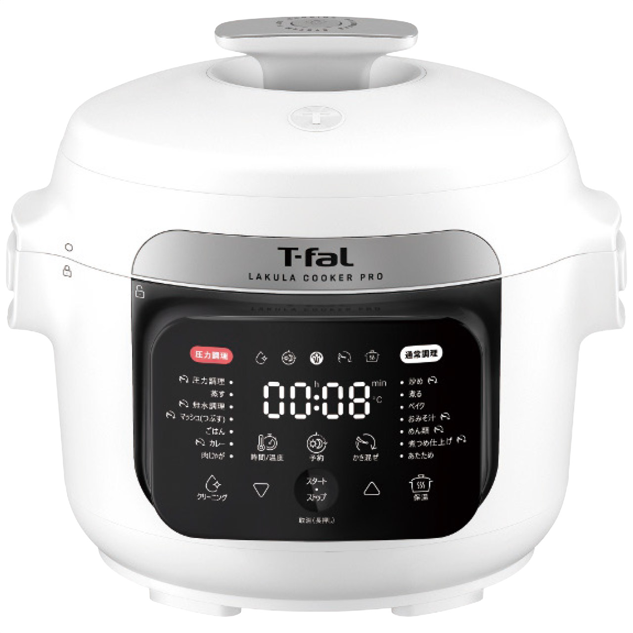 ラクラ・クッカー・プロ 自動調理鍋3l(圧力機能付)