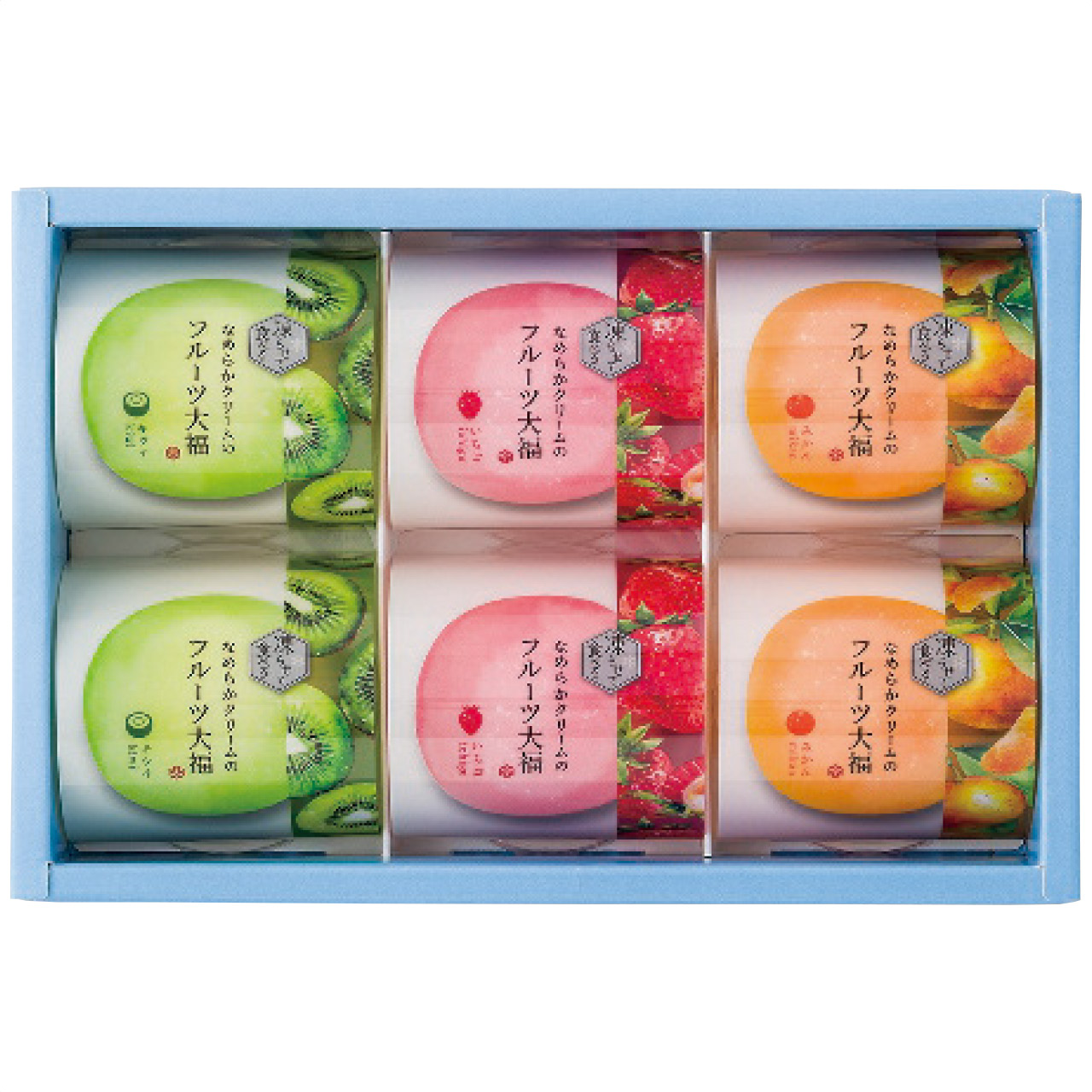 凍らせて食べる なめらかクリームのフルーツ大福 DFA-20