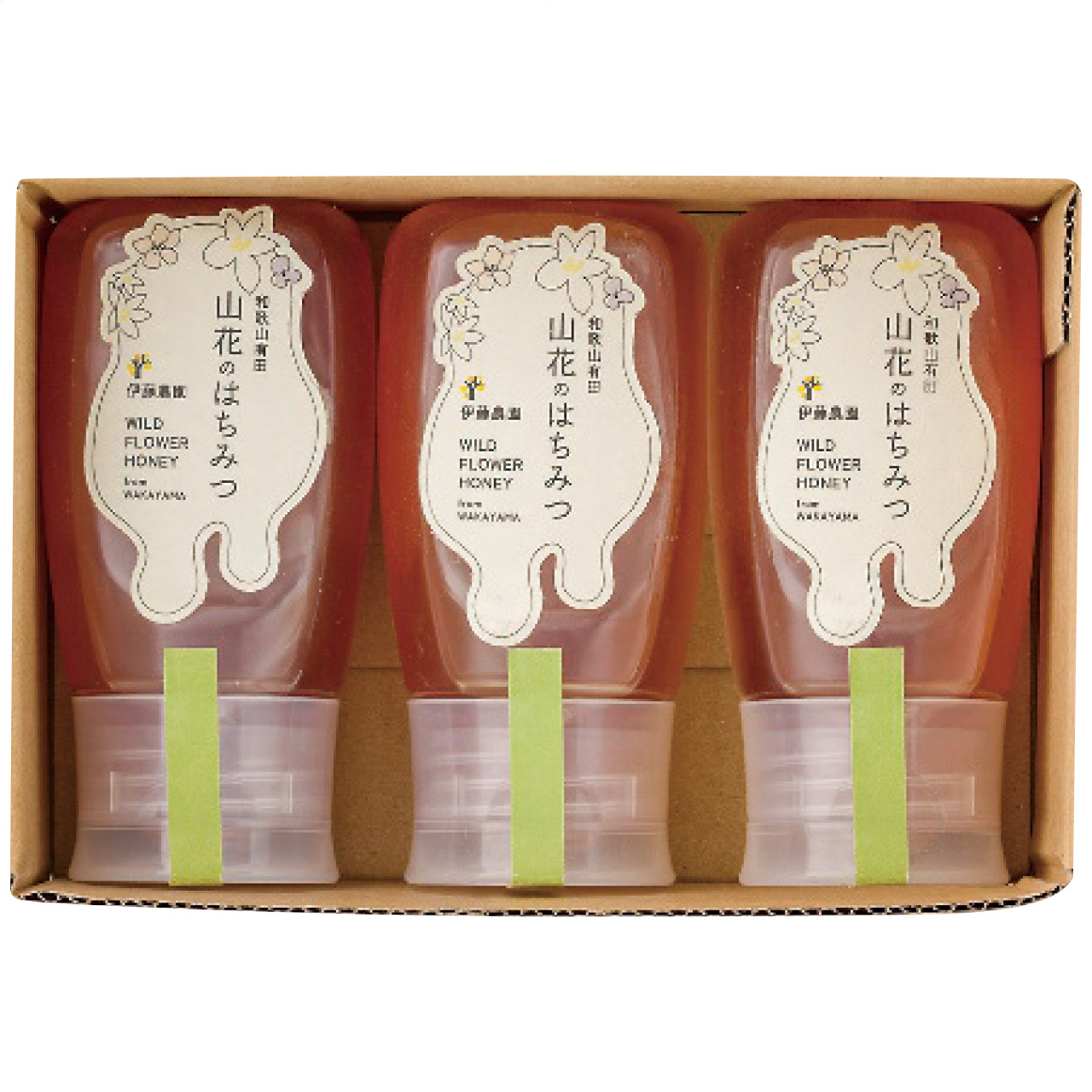 山花はちみつ3個セット n612-1-3g