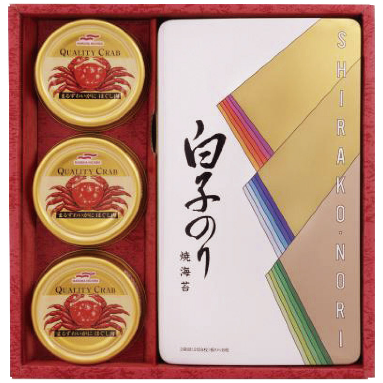 のり・かに缶詰合せ SN-300