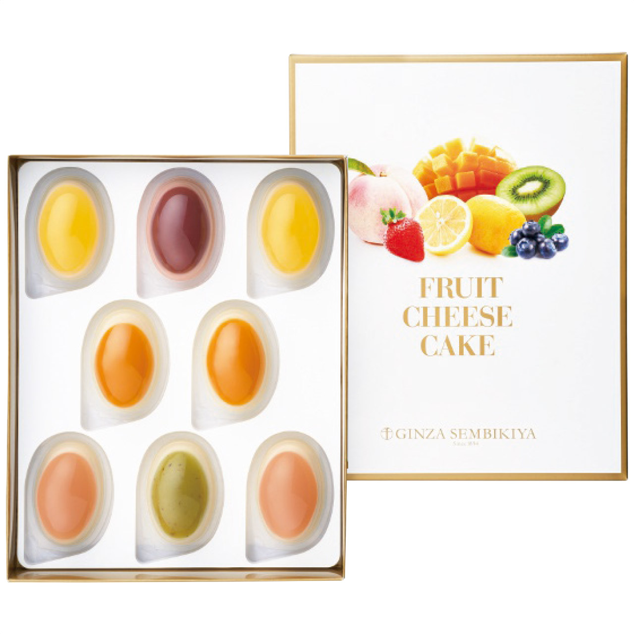銀座フルーツチーズケーキ