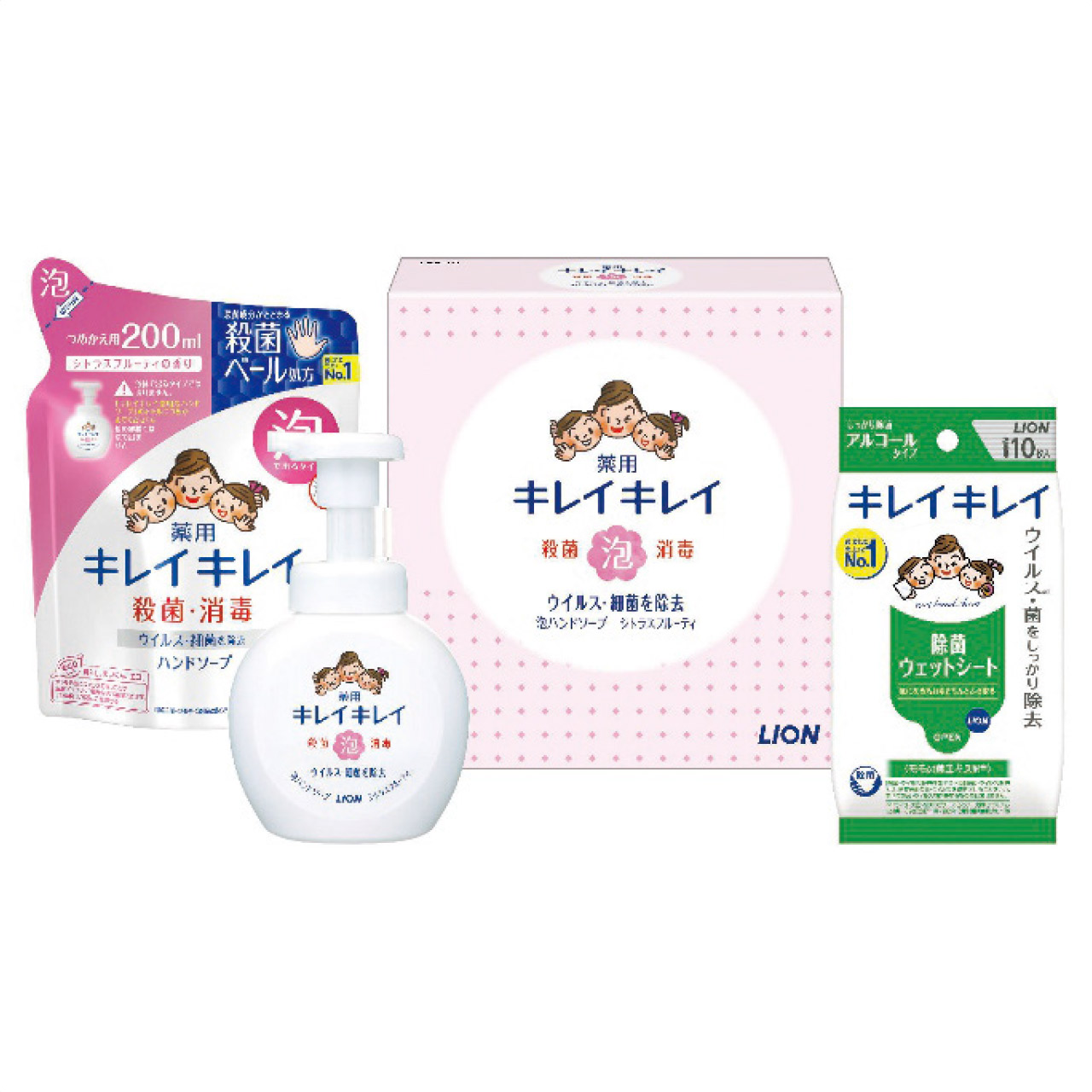 キレイキレイ薬用泡ハンドソープセット LBB-C