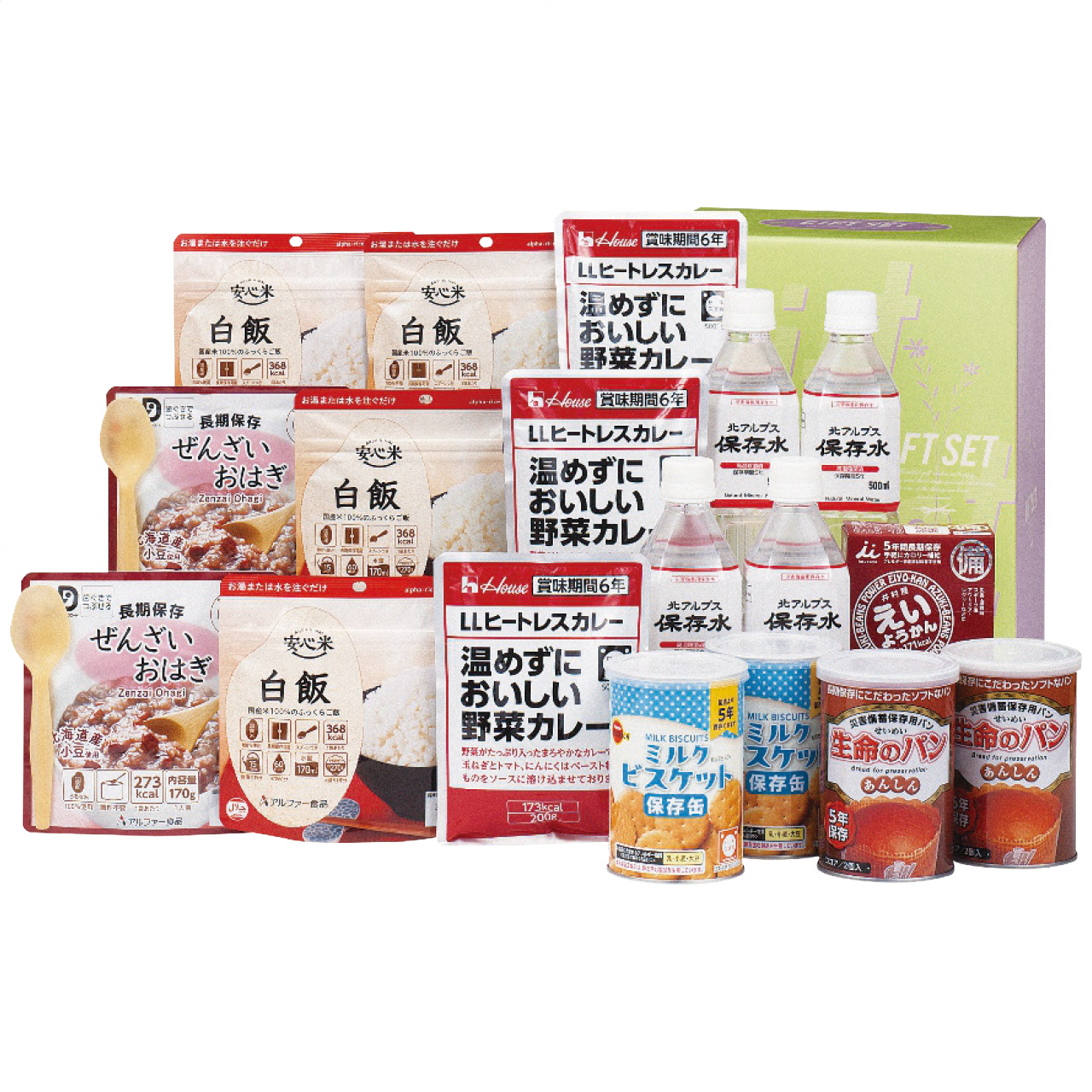 もらって安心長期保存食セット THA-80N