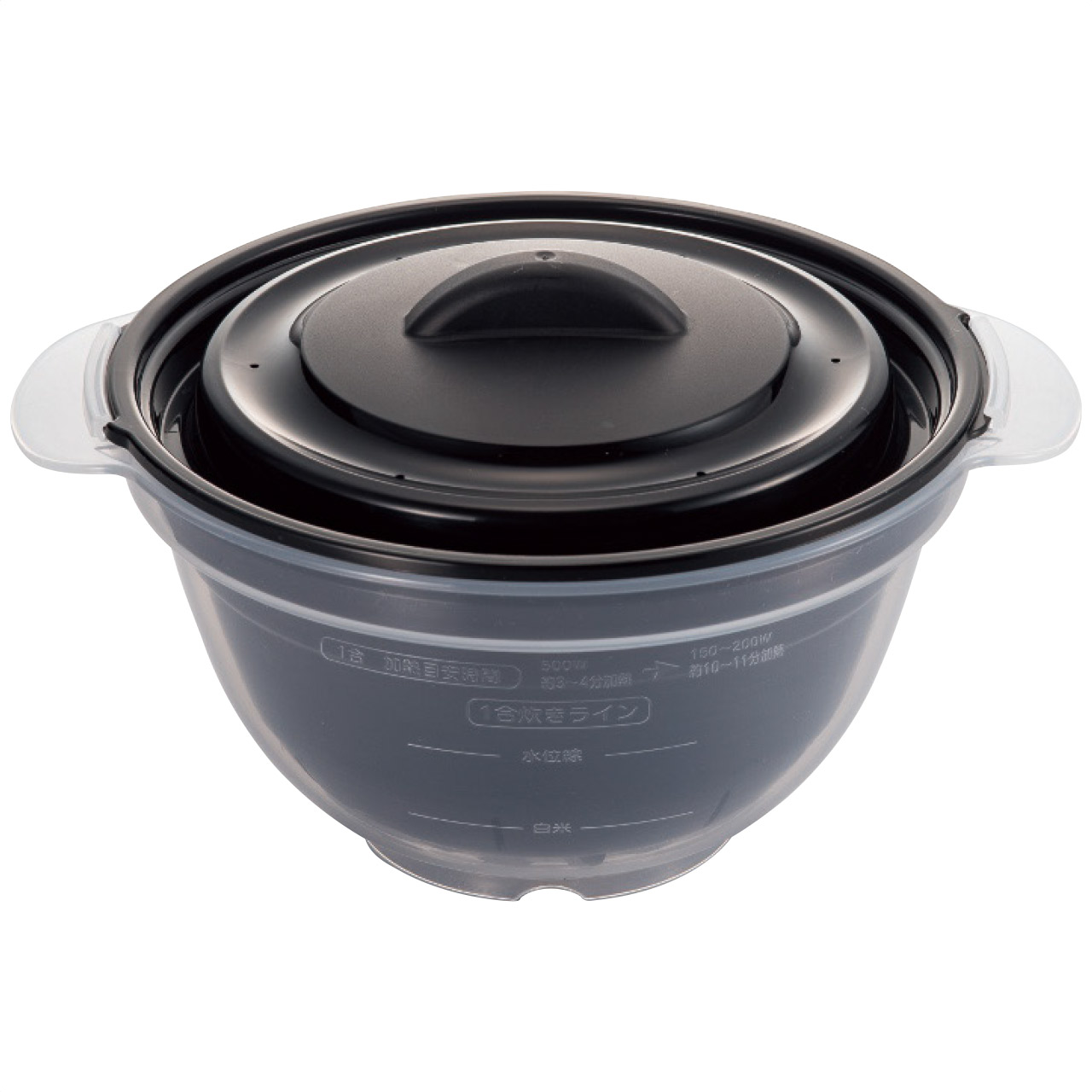 簡単！レンジで一合炊き