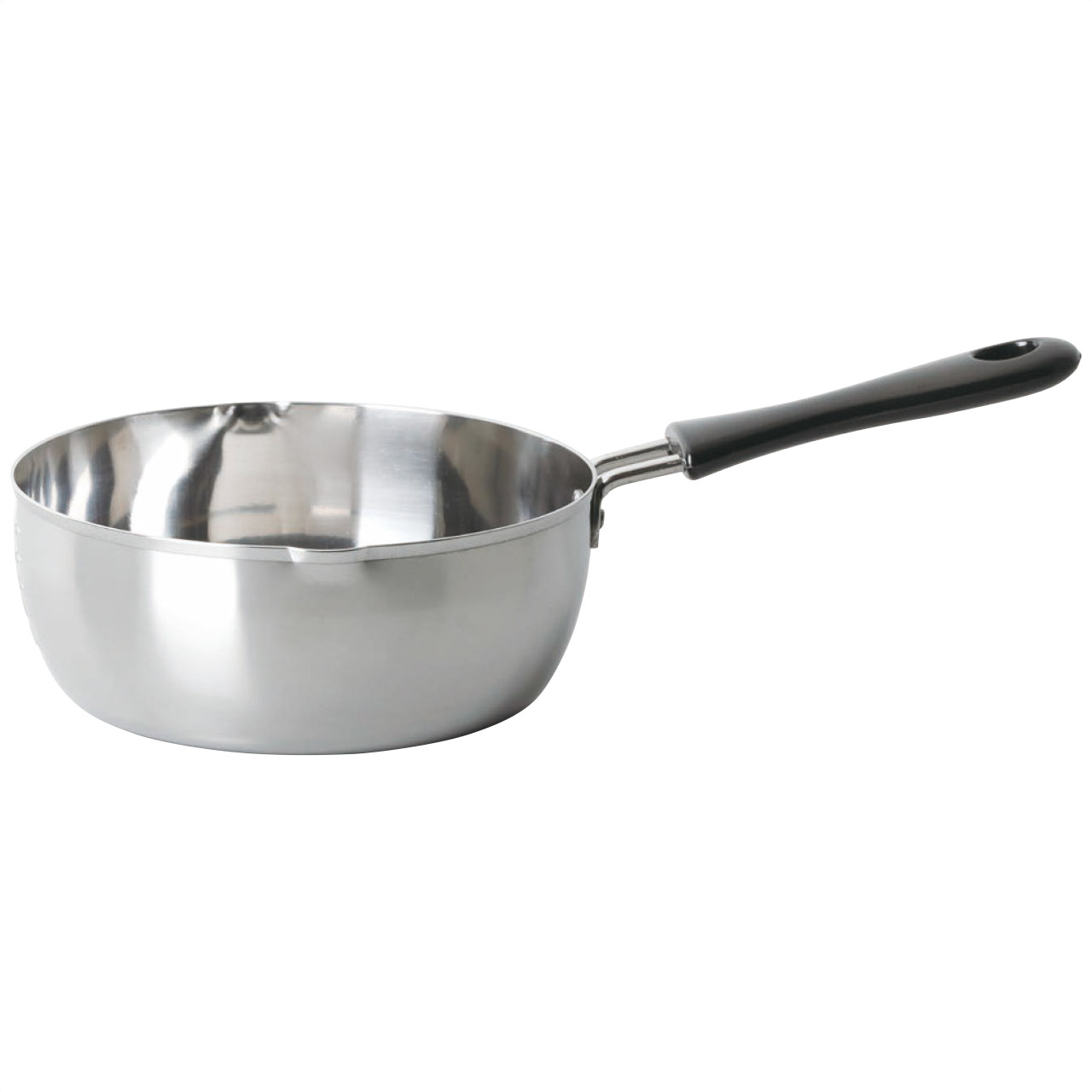 ニルワーカ IH対応 ステンレス製目盛付両口雪平鍋18cm