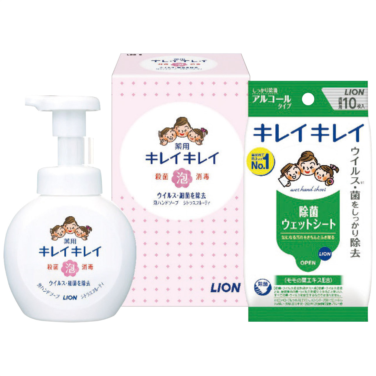 キレイキレイ薬用泡ハンドソープセット LBB-A