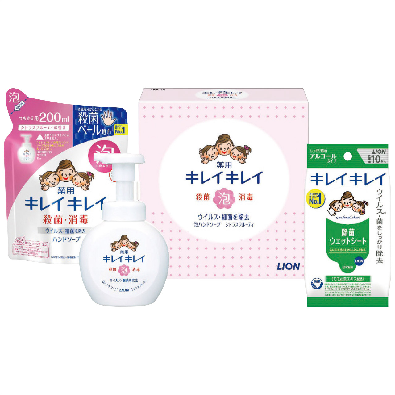 キレイキレイ薬用泡ハンドソープセット LBB-C