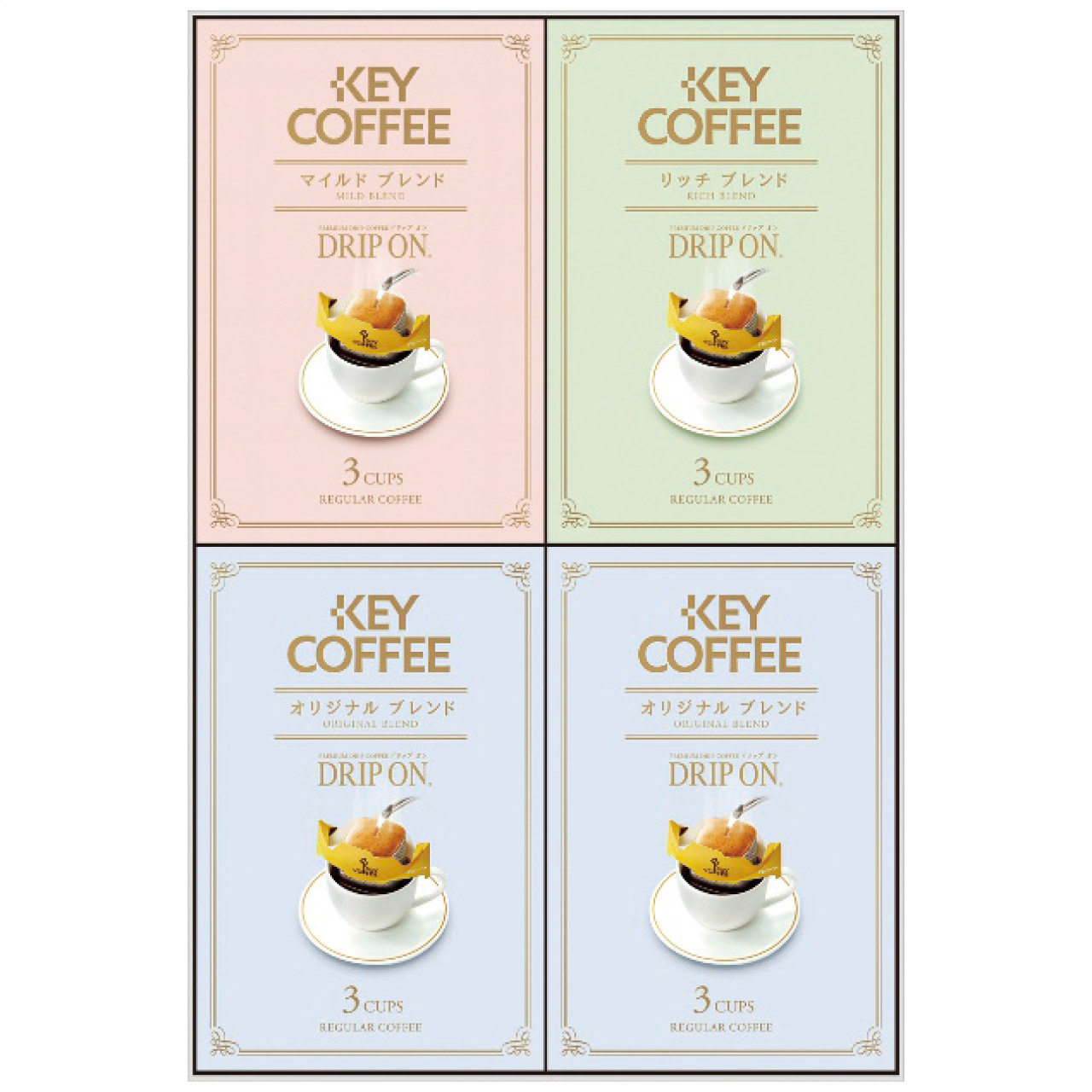 ドリップオン・レギュラーコーヒーギフト KPN-120