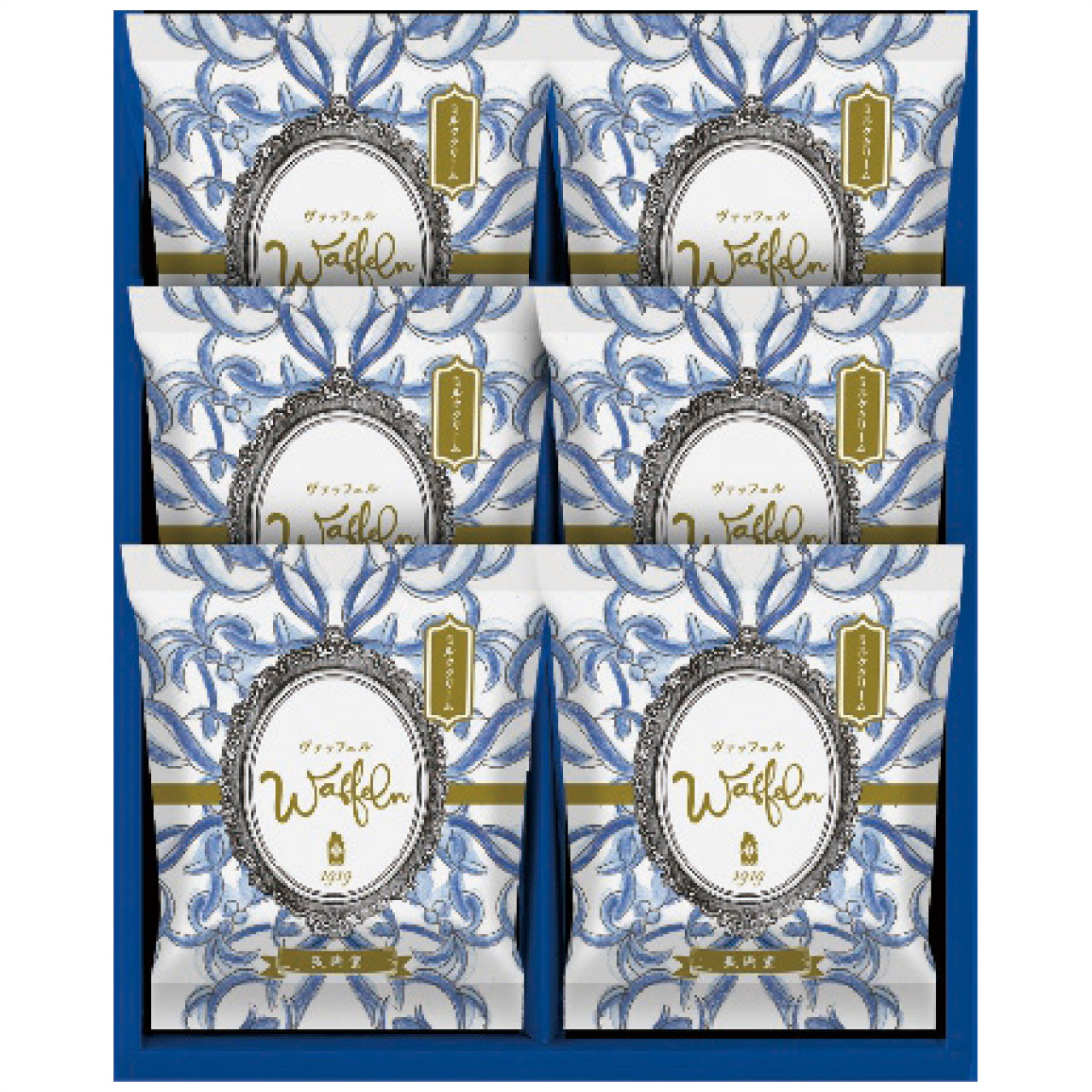 ヴァッフェル6枚入 W-6HB