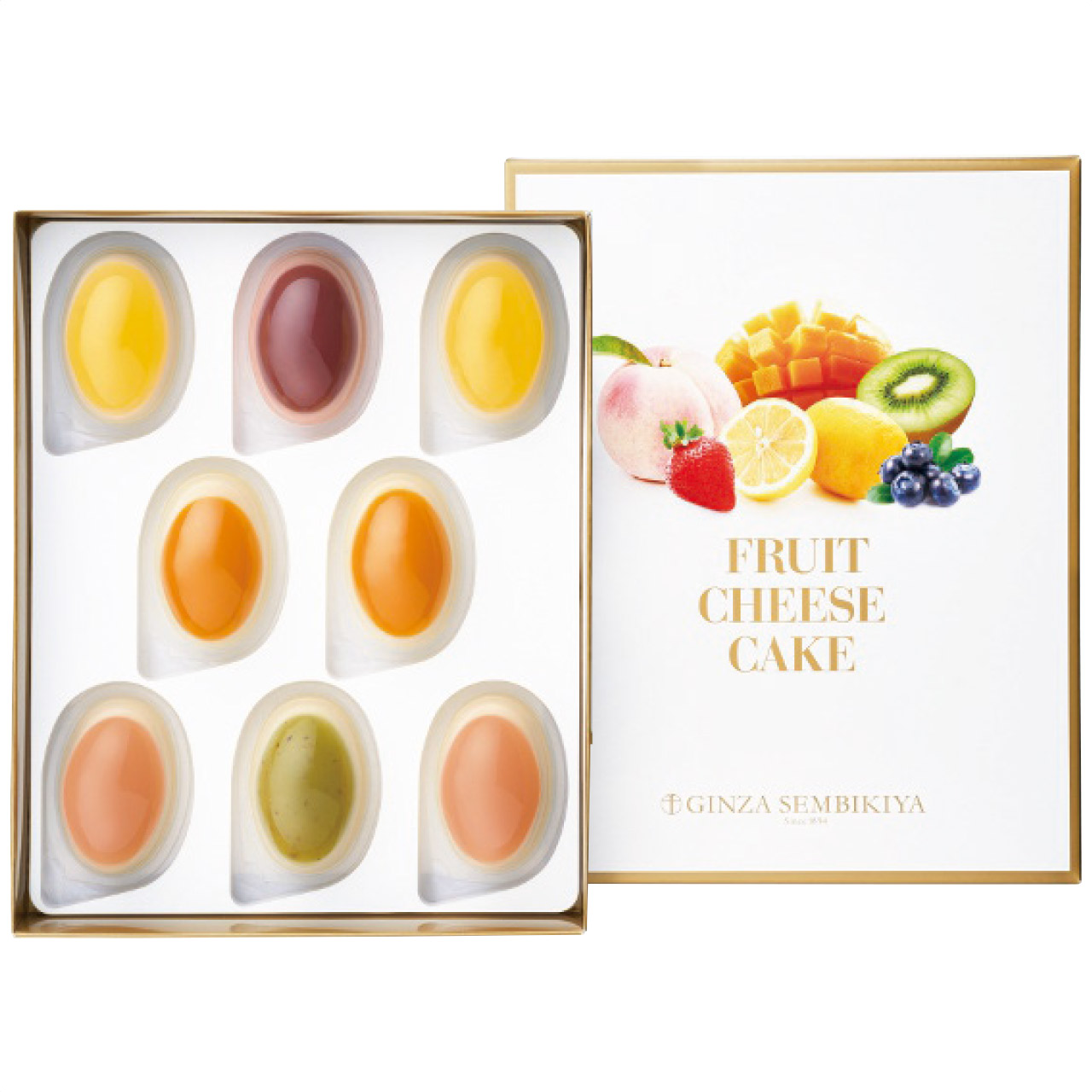 銀座千疋屋 銀座フルーツチーズケーキ