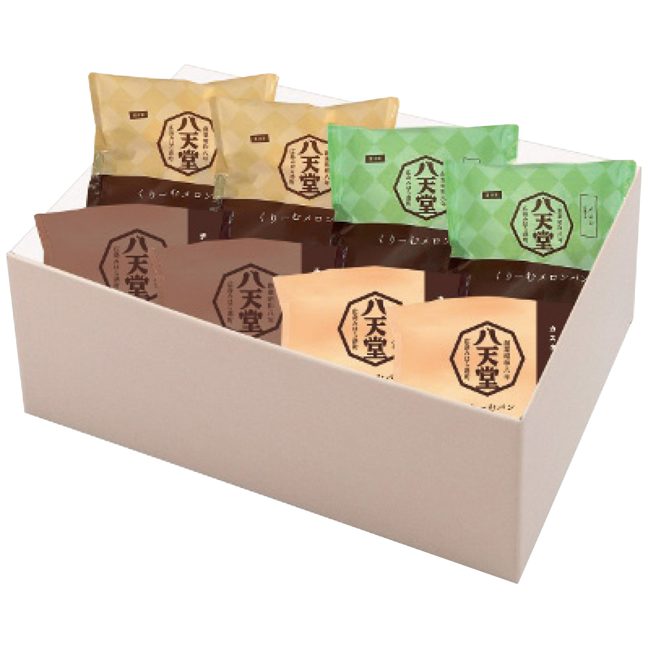 くりーむパン・くりーむメロンパン8個詰合せ