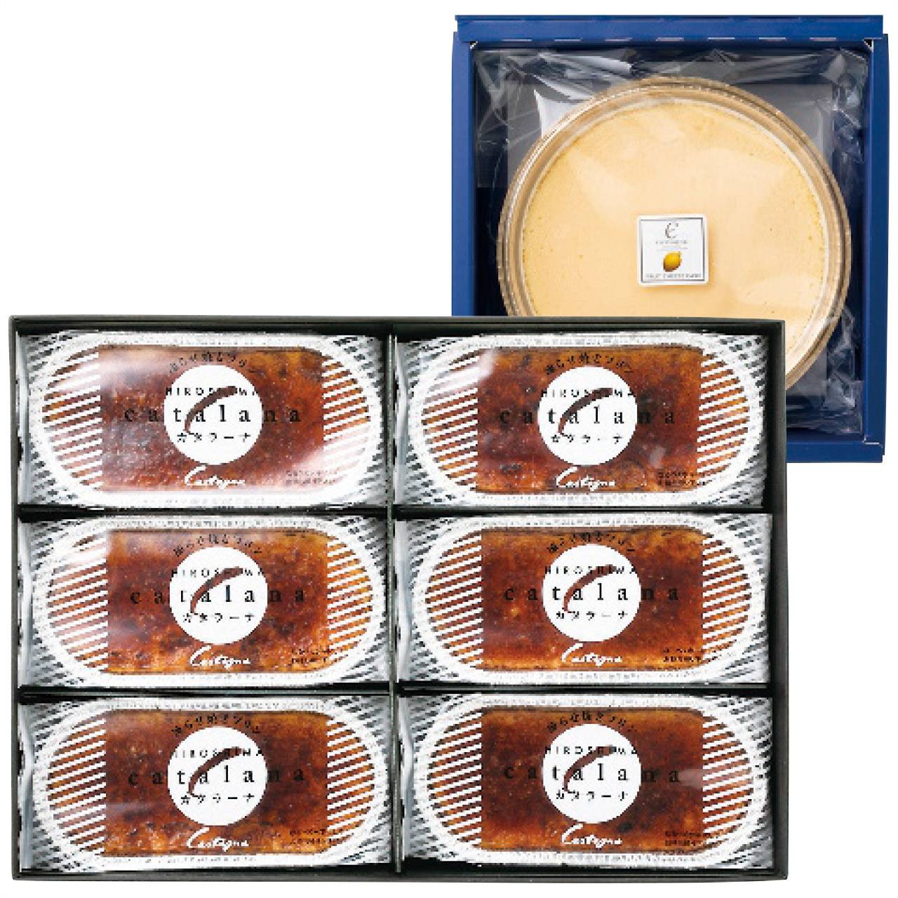 カタラーナ6個・レモンチーズケーキセット