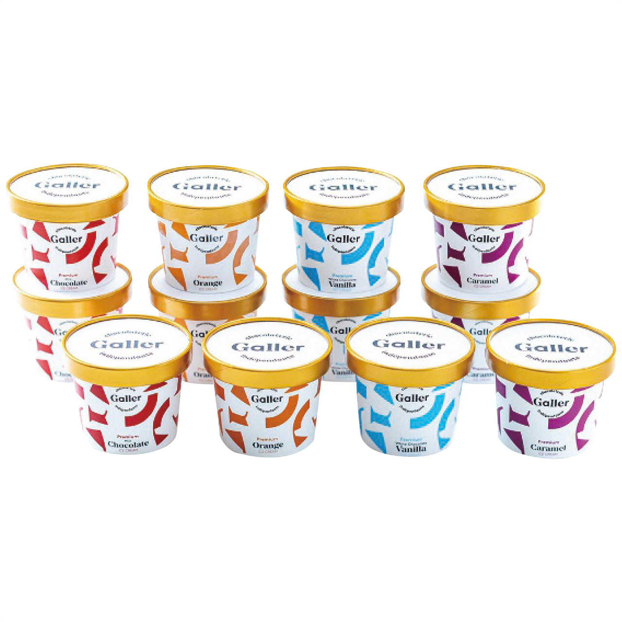 ガレー プレミアムアイスクリーム12個セット