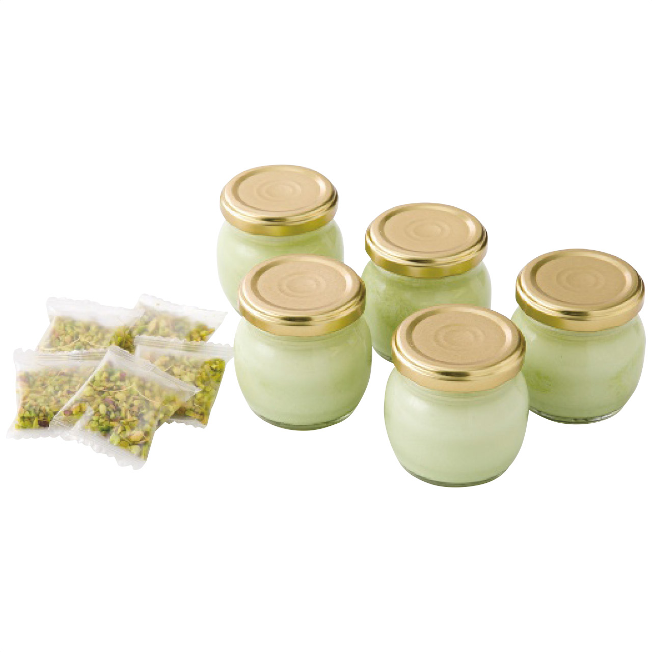 クイーンピスタチオ ピスタチオプリン