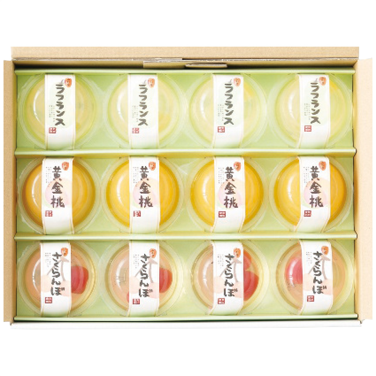 山形のフルーツゼリーセット