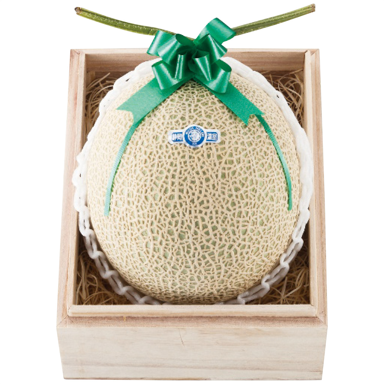 静岡県産 マスクメロン1玉 木箱入