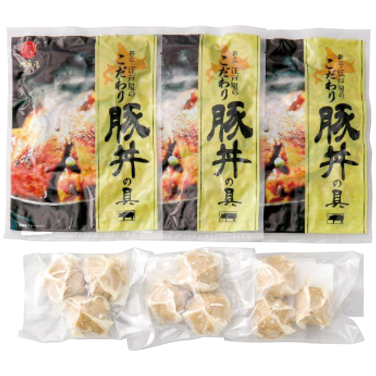 豚丼の具・豚肉しゅうまい各3個