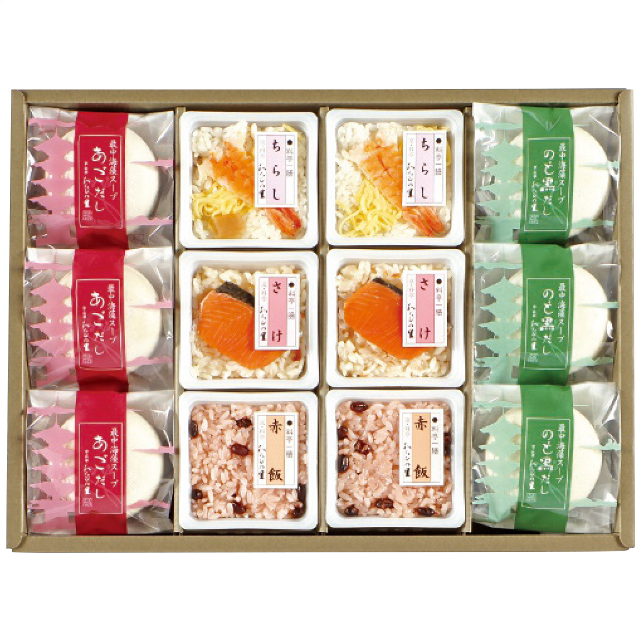 料亭一膳と最中海藻スープ RS-38D