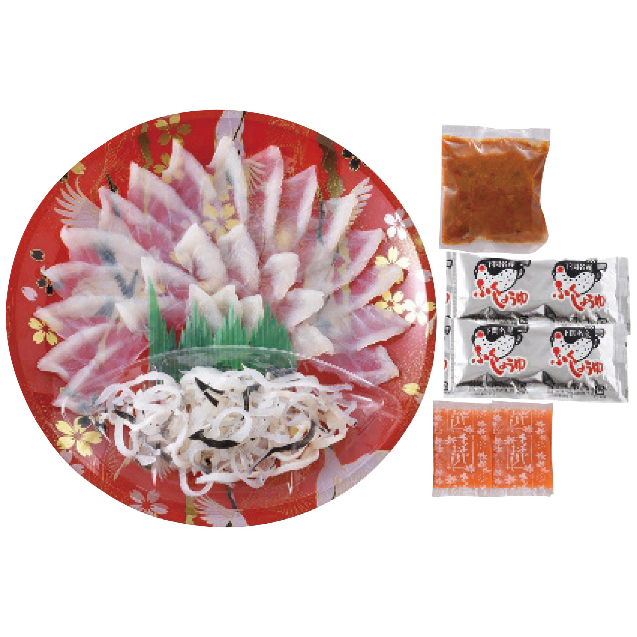 とらふく刺身 雲丹の香