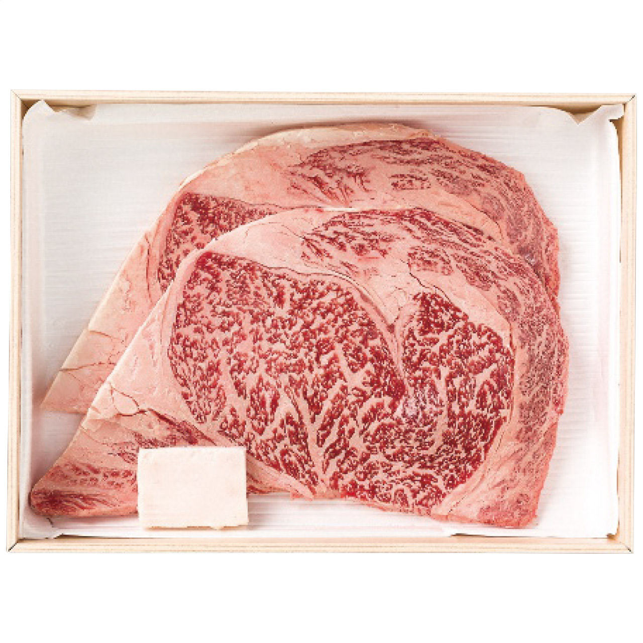 松阪牛 ロースステーキ2枚＆二反田醤油にんにくソースセット