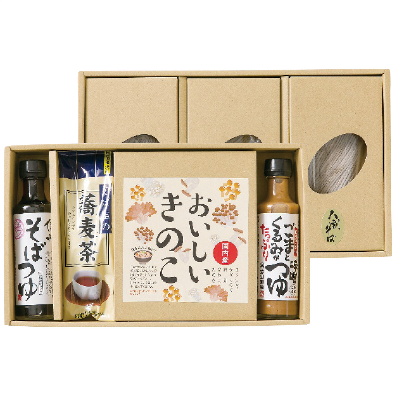 信州そば詰合せ 花静