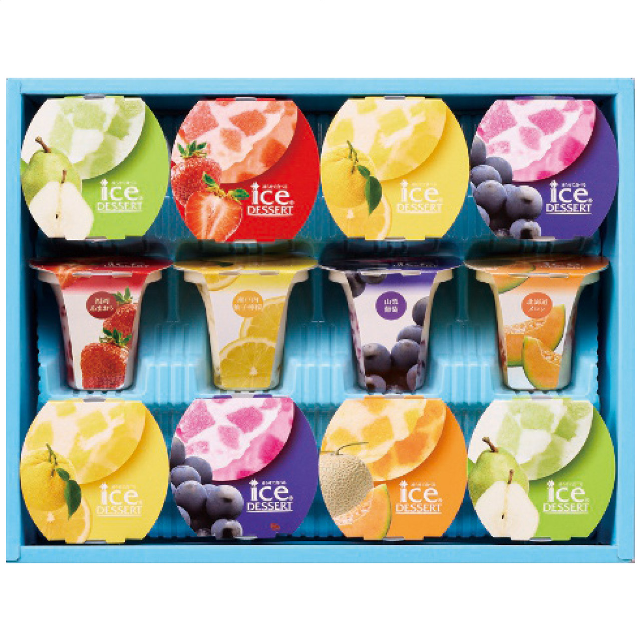 凍らせて食べる アイスデザート～国産フルーツ入り～ IDF-30