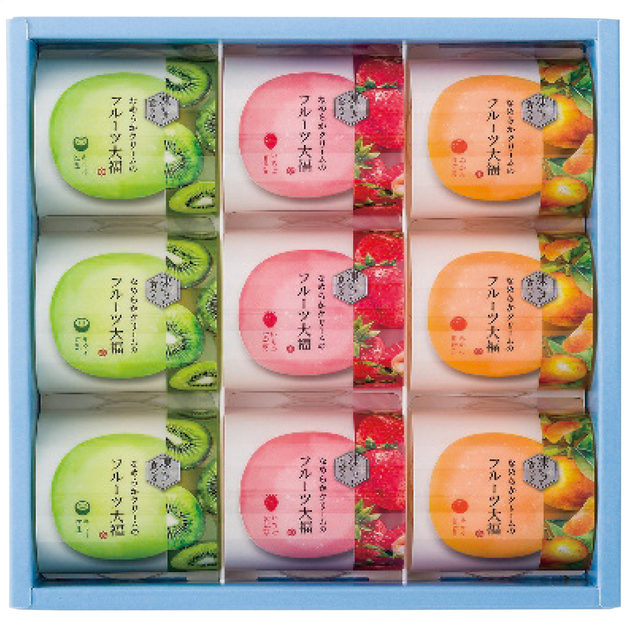 凍らせて食べる なめらかクリームのフルーツ大福 DFA-30