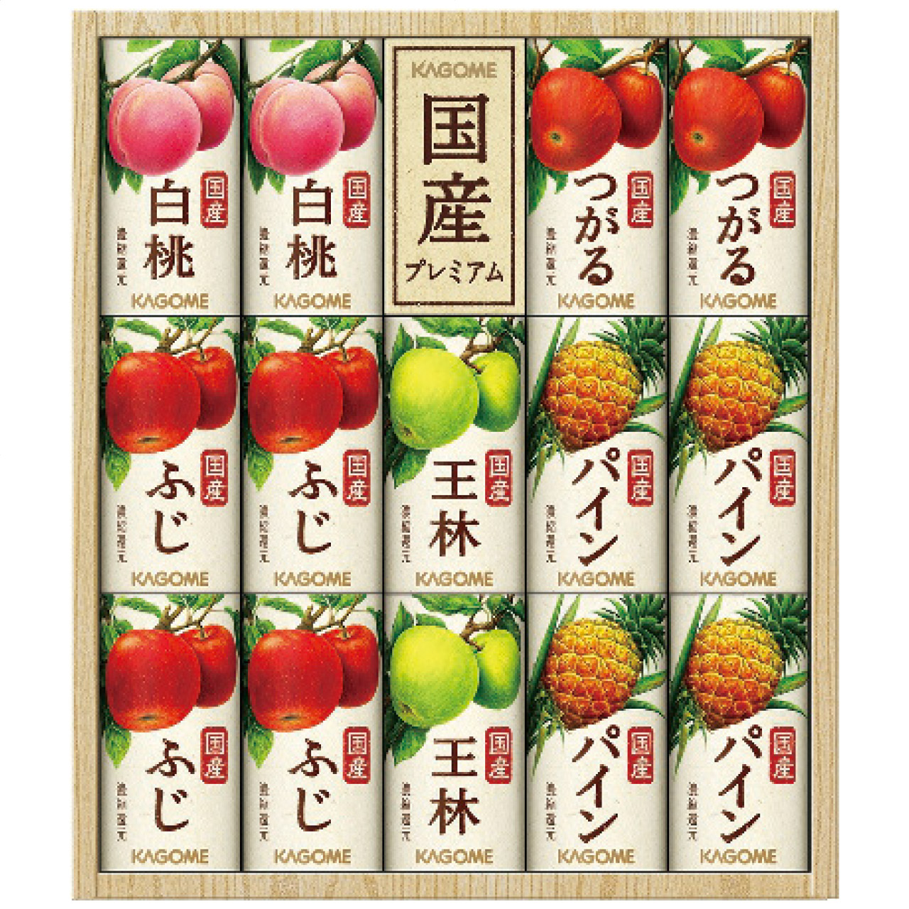 国産プレミアムフルーツジュースギフト(紙容器) KT-30Y