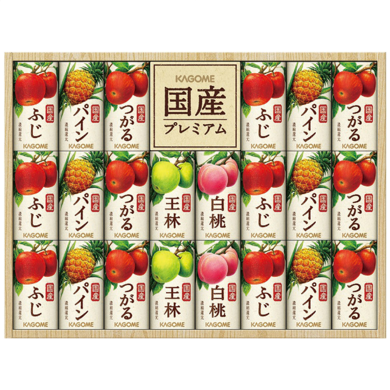 国産プレミアムフルーツジュースギフト(紙容器) KT-50Y